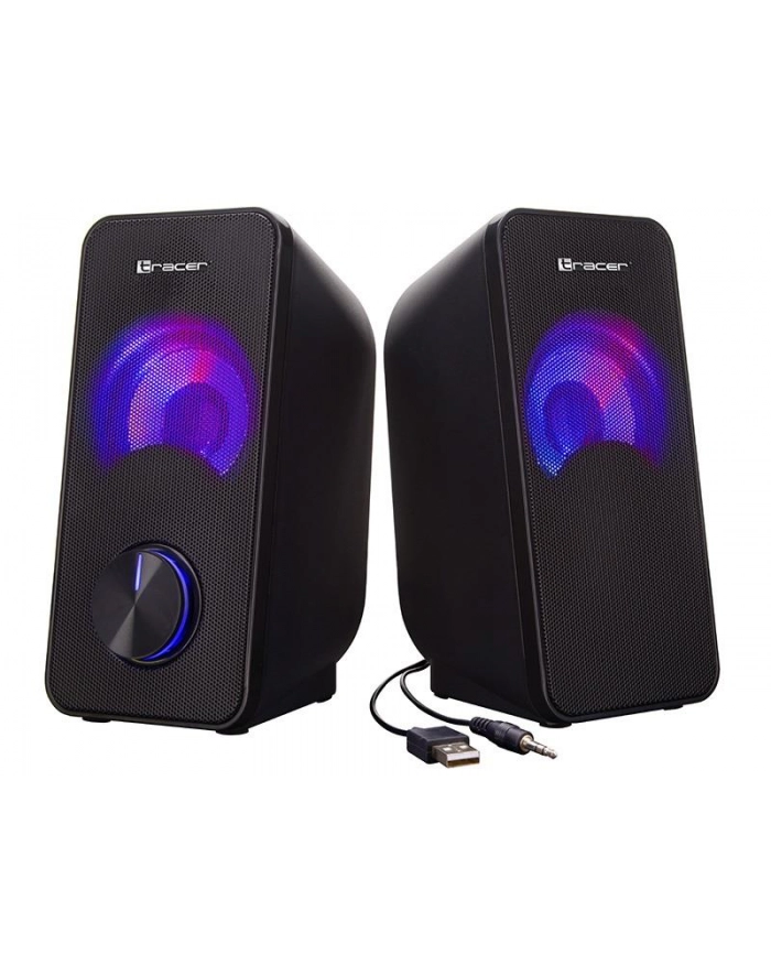 Głośniki TRACER 2.0 Loop RGB USB główny