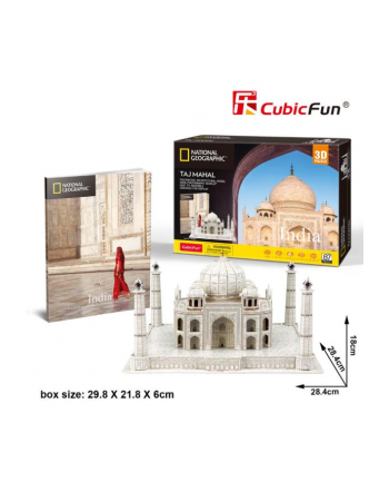 dante Puzzle 3D 87el Taj Mahal. National Geografic DS0981 nr 1
