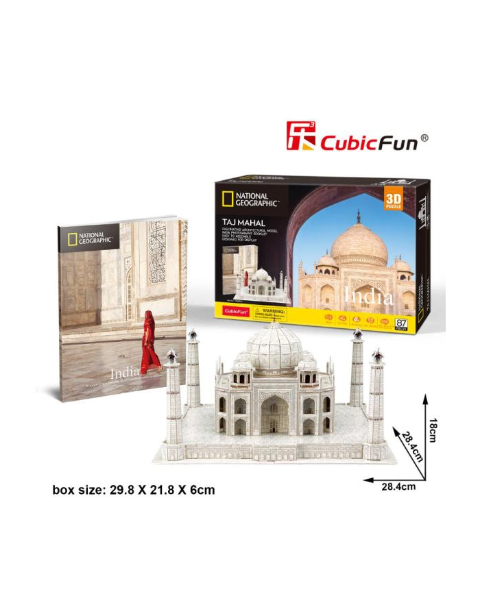 dante Puzzle 3D 87el Taj Mahal. National Geografic DS0981 główny