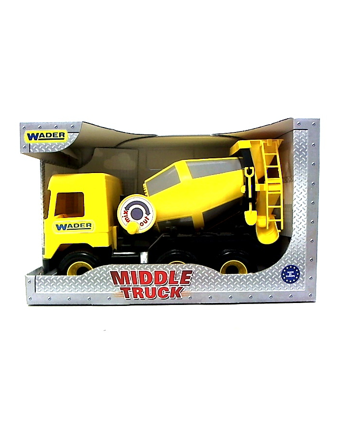 WADER middle truck betoniarka żółta 32124 główny