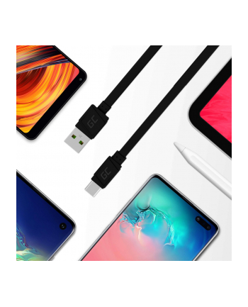 green cell GCmatte USB-C Flat cable 25 cm with fast charging nr 1