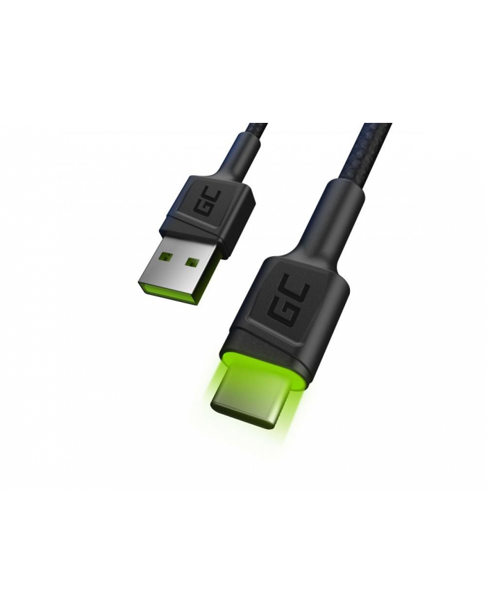 Cable Green Cell Ray USB Cable - USB-C 120cm with green LED backlight and suppor główny