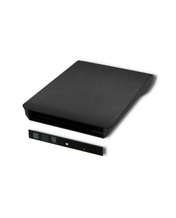 qoltec Obudowa/kieszeń na napęd optyczny CD/DVD SATA | USB3.0 | 9.5mm