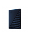 western digital Dysk zewnętrzny WD My Passport for Mac, 2.5'', 2TB, USB 3.1, niebieski - nr 71