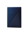 western digital Dysk zewnętrzny WD My Passport for Mac, 2.5'', 5TB, USB 3.1, niebieski - nr 52