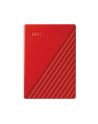 western digital Dysk zewnętrzny WD My Passport, 2.5'', 4TB, USB 3.2, czerwony - nr 24