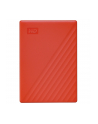 western digital Dysk zewnętrzny WD My Passport, 2.5'', 4TB, USB 3.2, czerwony - nr 63