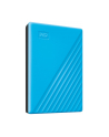 western digital Dysk zewnętrzny WD My Passport, 2.5'', 2TB, USB 3.2, niebieski - nr 48