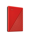 western digital Dysk zewnętrzny WD My Passport, 2.5'', 2TB, USB 3.2, czerwony - nr 23