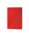 western digital Dysk zewnętrzny WD My Passport, 2.5'', 2TB, USB 3.2, czerwony - nr 2