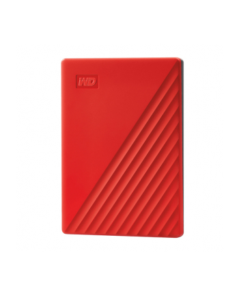 western digital Dysk zewnętrzny WD My Passport, 2.5'', 2TB, USB 3.2, czerwony