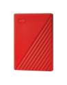 western digital Dysk zewnętrzny WD My Passport, 2.5'', 2TB, USB 3.2, czerwony - nr 54