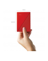 western digital Dysk zewnętrzny WD My Passport, 2.5'', 2TB, USB 3.2, czerwony - nr 63