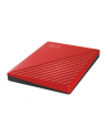 western digital Dysk zewnętrzny WD My Passport, 2.5'', 2TB, USB 3.2, czerwony - nr 69