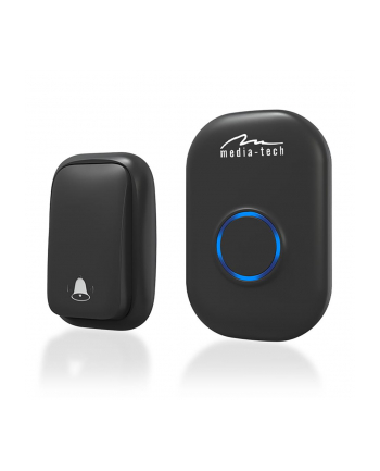 media-tech KINETIC DOORBELL - Bezprzewodowy, bezbateryjny dzwonek do drzwi