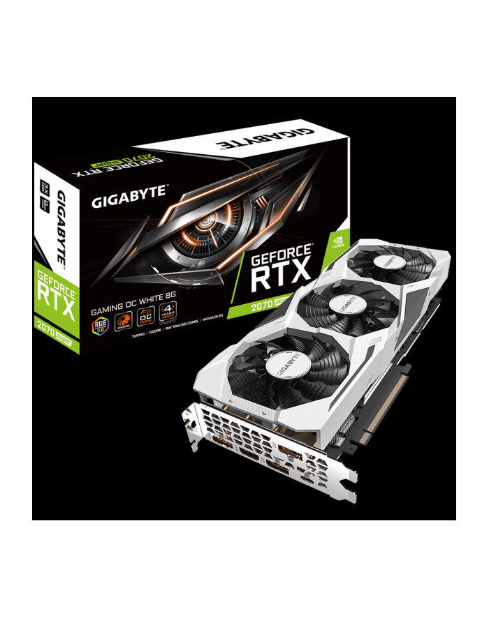 Gigabyte GeForce RTX 2070 SUPER GAMING OC WHITE 8G, 8GB GDDR6, 3xDP, HDMI główny