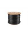 Lanberg kabel instalacyjny FTP, kat. 6, drut OUTDOOR CU, 305m, czarny - nr 21