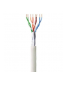 techly pro TechlyPro Kabel instalacyjny skrętka F/UTP Cat6 4x2 linka 100% miedź 100m szary - nr 2