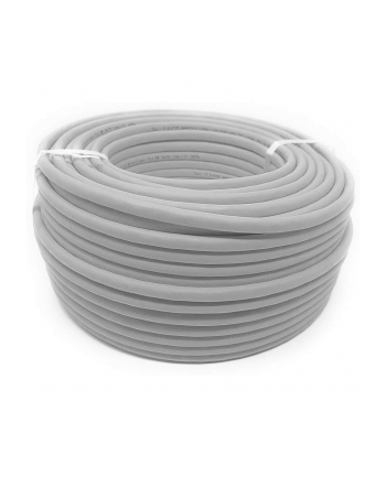 techly pro TechlyPro Kabel instalacyjny skrętka F/UTP Cat6 4x2 linka 100% miedź 100m szary