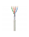 techly pro TechlyPro Kabel instalacyjny skrętka F/UTP Cat6 4x2 linka 100% miedź 100m szary - nr 6