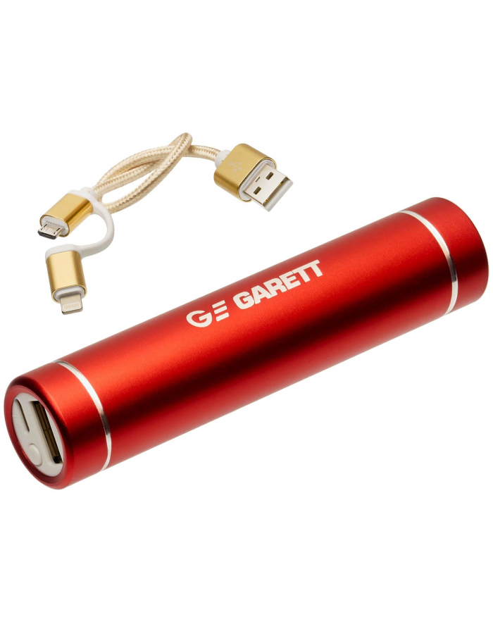 Powerbank Garett Power 2 czerwony główny