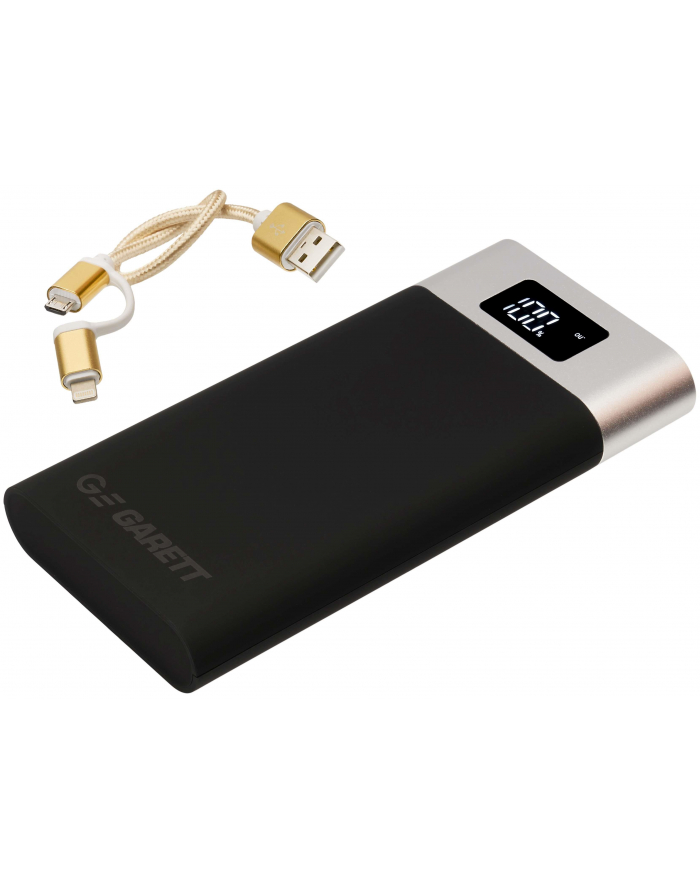 Powerbank Garett Power 21 srebrny główny