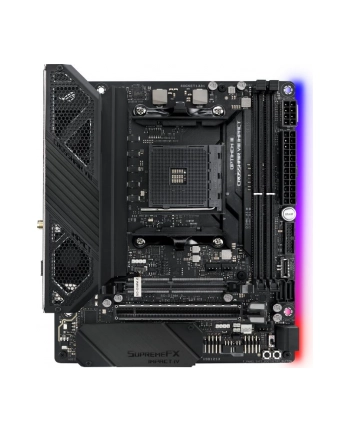 ASUS ROG Crosshair VIII Impact, AM4, X570, 4 DDR4/ 64 GB, 4 SATA 6Gb/s