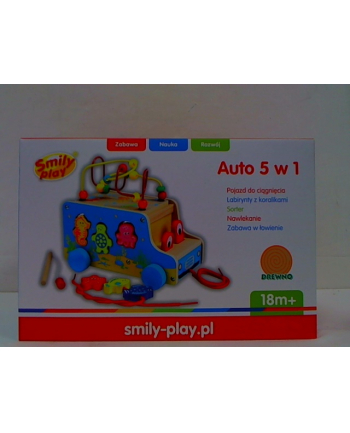 anek - smile Auto sorter drewniany 5w1 Smily AC6665 29674