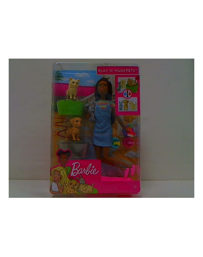 mattel Barbie lalka Opiekunka dla zwierząt FXH12 /4 główny
