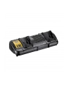 DeWalt double Charger DCB132, charger (black, for Flex volt batteries and XR sliding battery) - nr 1
