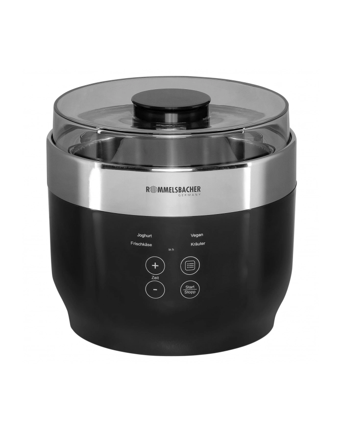 Rommelsbacher JG 80 ''Jona'' yoghurt maker (black / stainless steel) główny