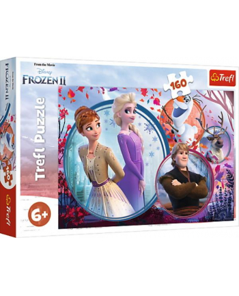 Puzzle 160el Siostrzana przygoda. Disney Frozen II 15374 Trefl