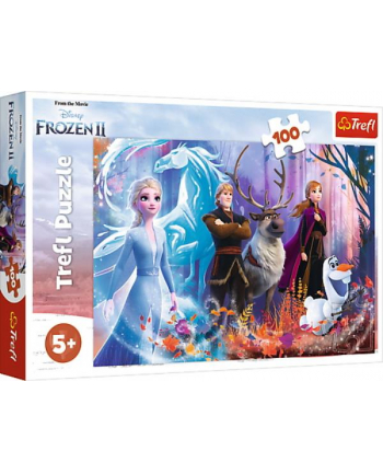 Puzzle 100el Magia Krainy Lodu. Disney Frozen II 16366 Trefl