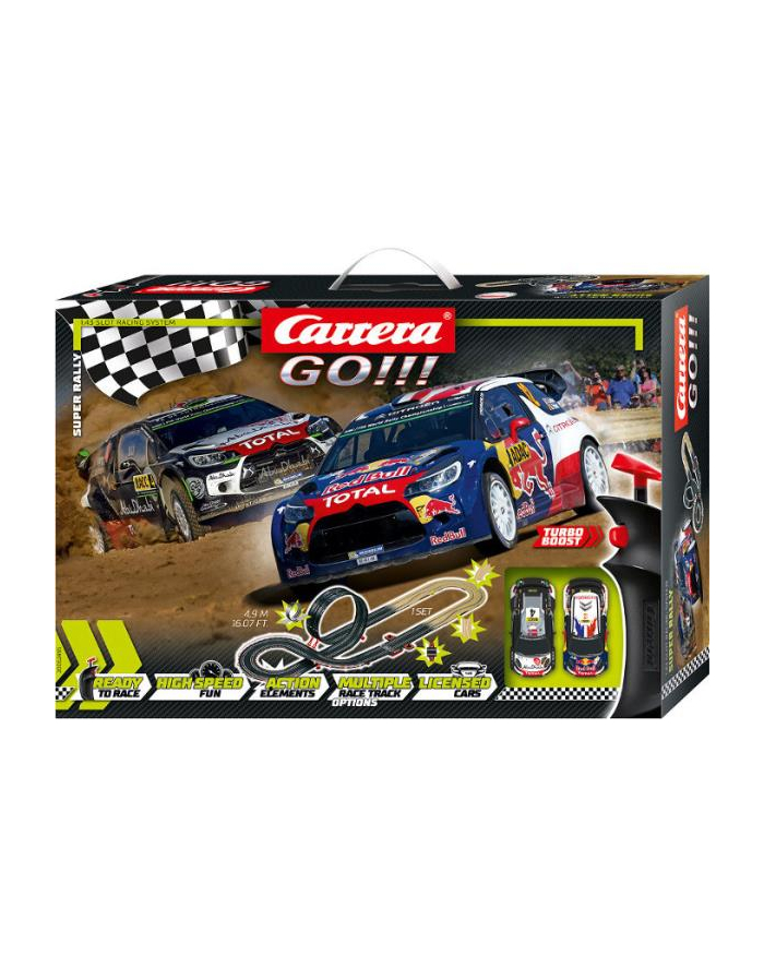 carrera toys Tor GO!!! Super Rally (4,9m) 62495 Carrera główny