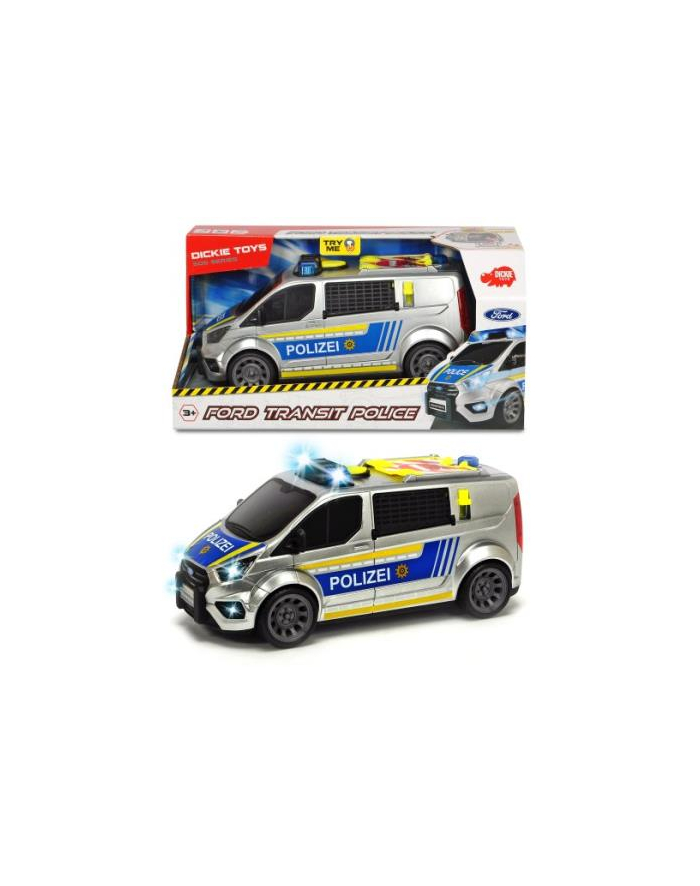 SOS Ford Transit Policja 28cm DICKIE główny