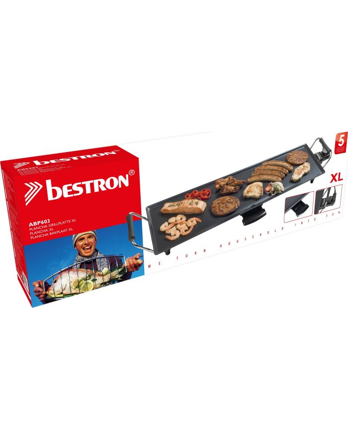 Bestron plancha griddle ABP603 (black, 1,000 watts) główny