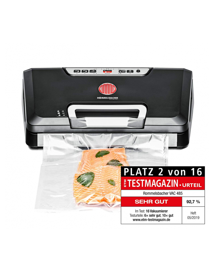 Rommelsbacher VAC vacuum sealer 485 (black / silver) główny