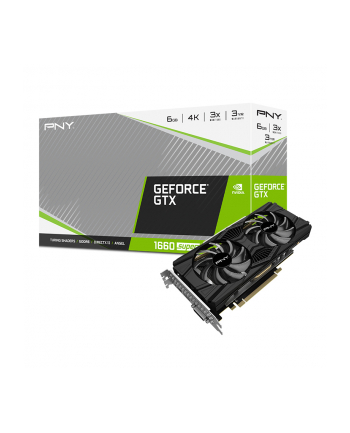 pny Karta graficzna GeForce GTX1660 SUPER 6GB VCG16606SDFPPB