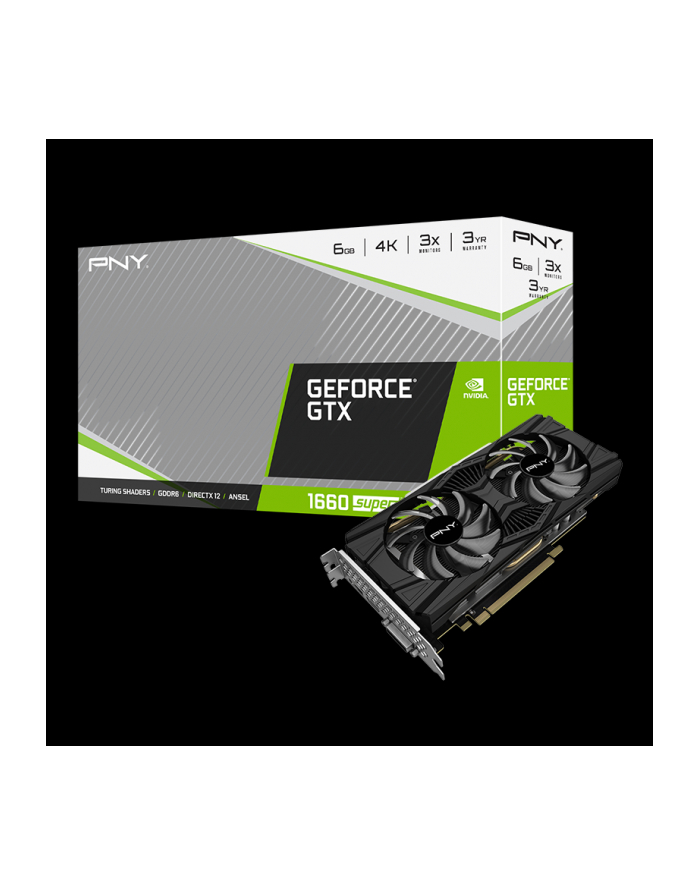 pny Karta graficzna GeForce GTX1660 SUPER 6GB VCG16606SDFPPB główny