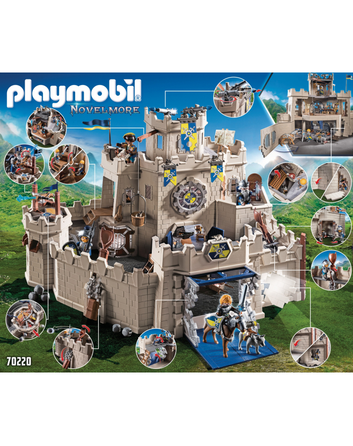 PLAYMOBIL 70220 Big castle of the Knights artifact, construction toys główny