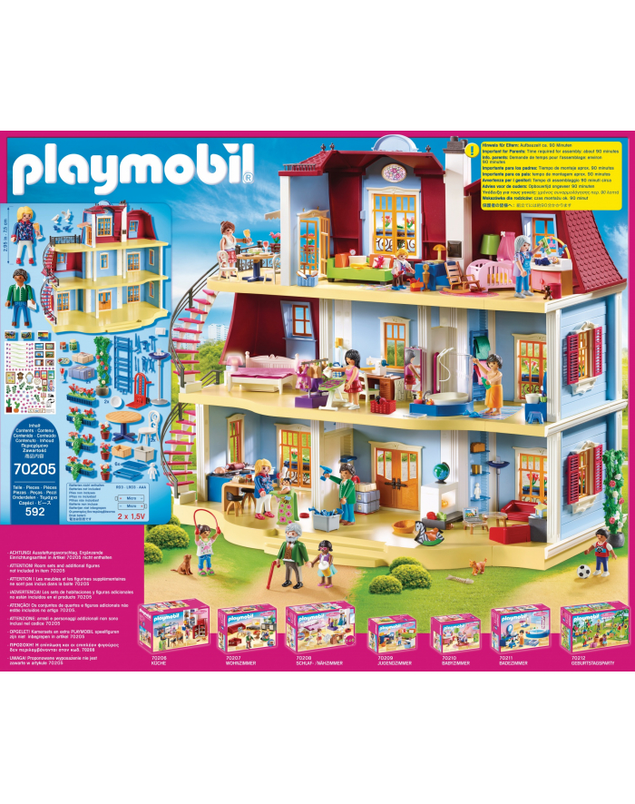PLAYMOBIL 70205 My Big Dollhouse, construction toys główny