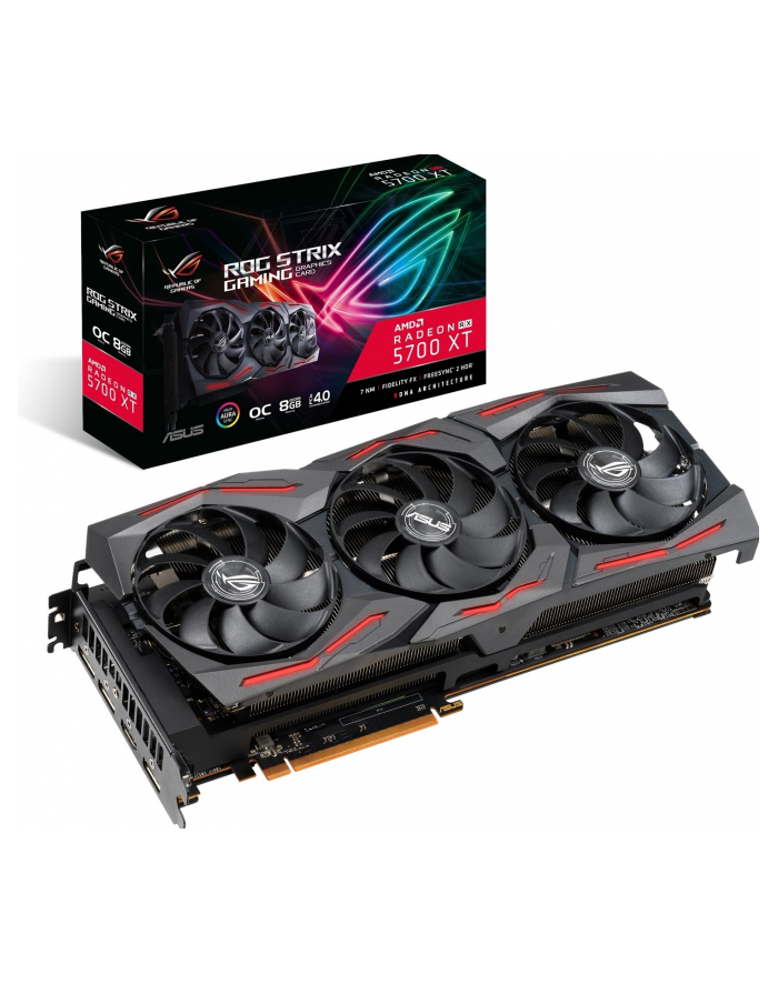 ASUS Radeon 5700 XT RX ROG GAMING STRIX OC graphics card (,, black 3x DisplayPort 1x HDMI) główny