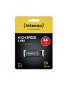 Intenso High Speed Line 64GB, USB flash drive (black / yellow, USB 3.2) - nr 24