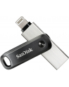 SanDisk iXpand Go 128GB, USB flash drive (black / silver, USB-A 3.2 (5 Gbit / s) Apple Lightning Connector) - nr 23