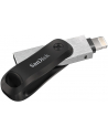 SanDisk iXpand Go 128GB, USB flash drive (black / silver, USB-A 3.2 (5 Gbit / s) Apple Lightning Connector) - nr 24