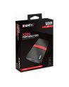 Emtec X200 Portable SSD 128 GB Solid State Drive (Black / Red, USB 3.2 C (5 Gbit / s)) - nr 2