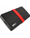 Emtec X200 Portable SSD 256GB Solid State Drive (Black / Red, USB 3.2 C (5 Gbit / s)) - nr 3
