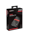 Emtec X200 Portable SSD 256GB Solid State Drive (Black / Red, USB 3.2 C (5 Gbit / s)) - nr 4