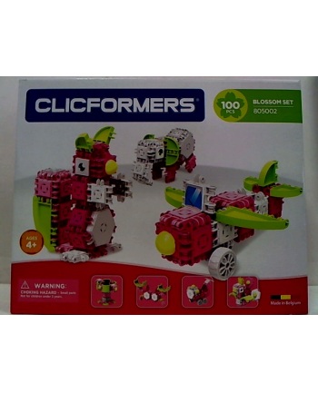 clicformers - klocki CLICS Clicformers Blossom 100el 805002 35636