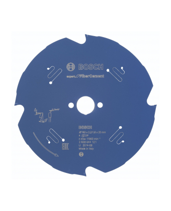 bosch powertools Bosch Circular Saw Blade EX FC H 160x20-4 - 2608644121